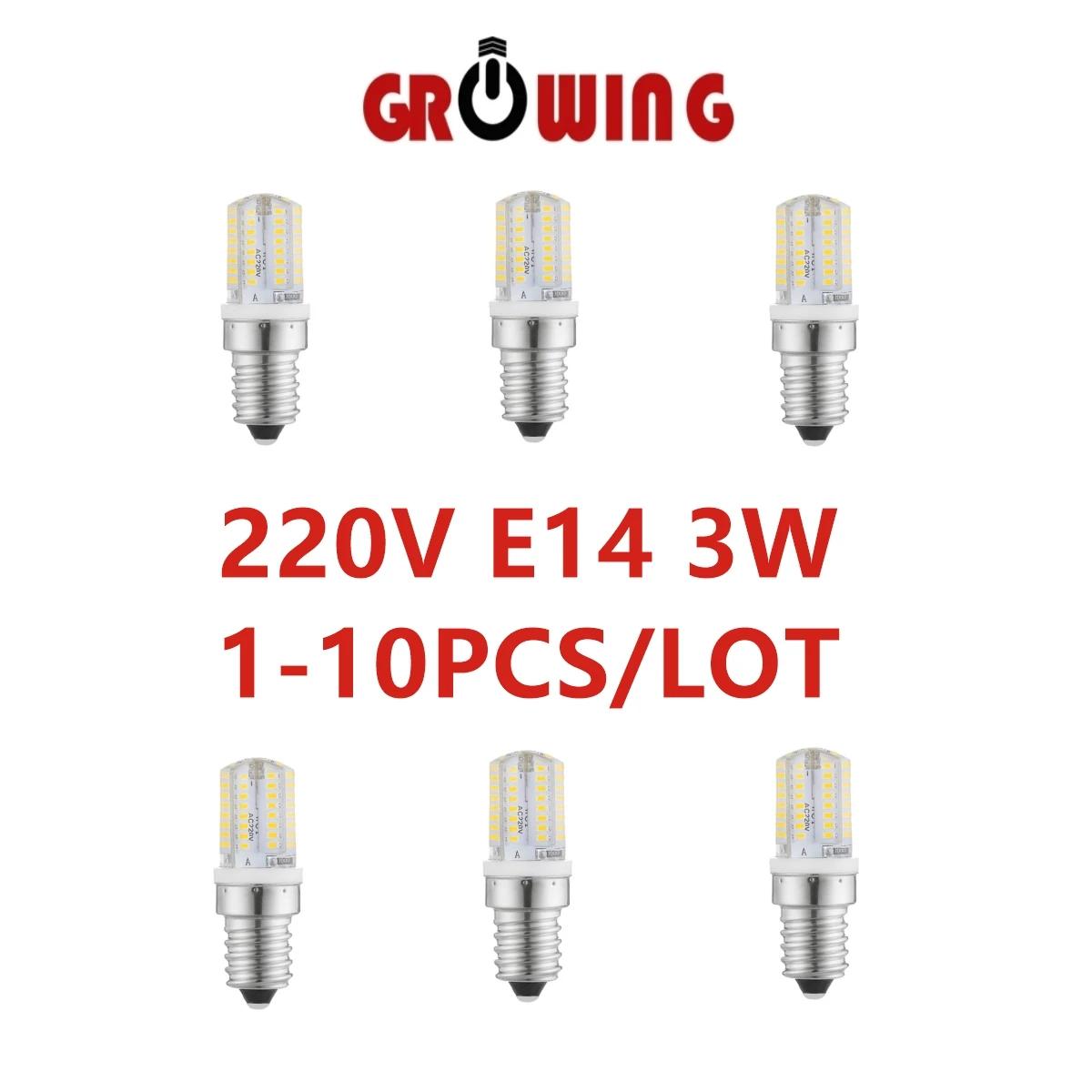 ̴ E14 LED  , 64 LED, 4W SMD 3014 AC220V-240V Lampada LED , 鸮 ĵ LED Ʈ , 1-10 